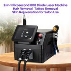2in1 808nm Diode Laser Hair Removal Pico Ng Yag Laser Tattoo Beauty Machine