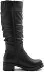 Globalwin Women s Black Knee-high Boots  Fashion Dressy Riding Boots -    