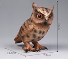 Large Brown Owl Bird Wild Animal Toy Pvc Action Figure Doll Kids Toys Party Gift
