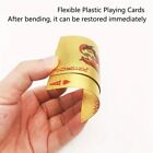 2 Sets Black Gold Waterproof Plastic Playing Poker Deck Cards Party Desktop Game