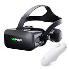 Virtual Reality Vr Headset 3d Glasses Goggles With Remote For Iphone Samsung  