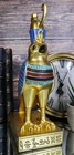 Ebros Egyptian God Horus Falcon Bird On Hieroglyphic Pedestal Statue 8 75 h