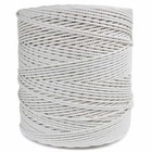Golberg Twisted 100  Natural Cotton Rope - White Cotton Rope -  1 4 Inch X 10   