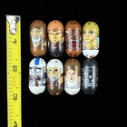 2010 Moose Mighty Beanz Star Wars Series Figure 8pc Lot Luke Darth Vader Obi-wan