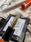 Sailor Pro Gear Orange Fountain Pen 21k Gold Set Manyo Ink Nadeshiko Nib Rare