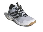 Adidas Men s Crazyflight 5 Mid Top Indoor Sneaker 8 5 White black grey