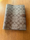 Vng Coach Leather C Signature Notebook journal Cover