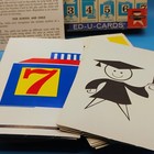 Vintage Counting And Numbers Flash Cards  Ages 4 To 8 Complete