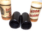 2 Edison Phonograph 2m Cylinder Records  9400    9783