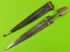 Antique 19 Century Imperial Russia Russia Maker Marked Kindjal Knife Dagger