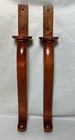 Vintage Pair Of Carved Wood Table Legs Set Of 2 Furniture Legs Chinoiserie 21 5 