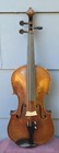 Antique 4 4 Violin Stradivarius Copy Unusual Faux Blistered Finish Repair   Case