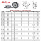 9 - 30teeth 04c Sprocket Wheel Bore 5-16mm Pitch 6 35mm  25 Chain Drive Sprocket