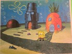 Spongebob Squarepants Original Production Cel Cell Animation Art