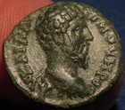 Mrtwncommodus Ae20 Nikopolis Ad Istrum Moesia Ad188 Mars Holding Spear   Shield