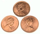   C7159   Canada  Small Cent  Coins     1978  1979  1980      Unc 