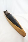 Vintage 1930s Uk British Steam Powered Engine Boat Model Wooden Ship 27 Inch