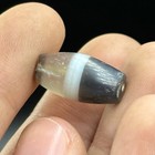 Genuine Ancient Near Eastern Sassanian Agate Striped Bead - Circa 5th Century