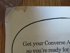 Rare Promotional Converse 1981 Dr Julius Irving Larry Bird Tony Dorsett Poster