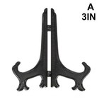 20 Pcs 3 4 Inch Clear Plastic Plate Display Stand Picture Frame Easel Holder