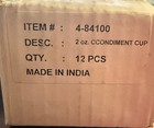 G e t  4-84100 S s 2 Oz  Ramekin Sauce Condiment Cup  lot Of 8 Dozen 