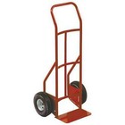 Hand Truck Dolly Steel 650 Lb Heavy Duty Red Pneumatic Wheels Moving Cart