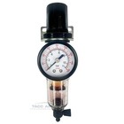 1 4  Inline Air Compressor Filter Regulator Combo W  Pressure Gauge Piggyback