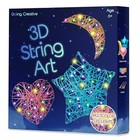  3d String Art Kit For Kids Ages 6-12     Light-up Diy Craft Kit With Led 