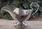 Vintage Christofle Silver Plate Gravy Boat Numbered