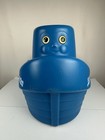 Vintage Little Tikes Blue Little Tug Boat Child Toddler Size Wheel Horn Works
