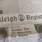 Raleigh Register Beckley Wv June 6  1968 Newspaper Rfk Kennedy Fails To Recover