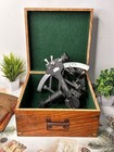 Solid Aluminium Nautical Tamaya Sextant Accurate Working Navigation Vintage 9 In