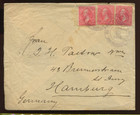 1898  Philippine Station San Francisco Ccl On Large Cover To Germany L1549q