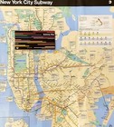 Current New York Mta Nyc Subway Train   Lirr Map   Manhattan Bus Map Combo Set