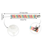4 Pack Little Baby Dummy Pacifier Clips Pacifier Chain Clip Soother Holder Strap