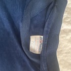 Paper Thin Large Navy Blue Graphic Crewneck Short Sleeve T-shirt Tee
