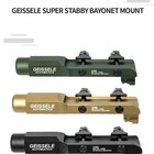 Aluminum Bayonet Mount Picatinny Rail Knife Holder Bracket 3 Colors Od Green Tan