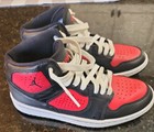 Air Jordan Access Black Gym Red Youth 5 High Top Basketball Sneakers Ar3762-001