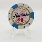 Hacienda Hotel Casino Boulder City Nevada 1999  1 Casino Chip V4410