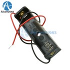 10pcs Plastic Battery Storage Case Box Holder For Aa With Wire Leads