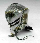 Medieval Jousting 18 Gauge Steel Knight Fighting Armor Helmet Costume Gift Item