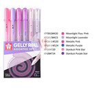 Sakura Gelly Roll Pink   Purple Assorted Colour Set - 6 Pens