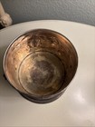 Vintage Moroccan Silver Plated Wine Coaster With Handles