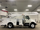 2007 International 4400 57  Articulating 2m Bucket Truck Boom Dt466 Diesel Auto