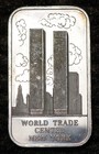 World Trade Center New York Madison Mint Mtb 1oz 999 Fine Silver Bar C5742