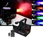 Rockville R1200l Led Dmx Fog Machine Fogger remote gallon Of Chauvet Fluid Juice