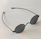 A Rare Pair Of Civil War Era Tinted Eyeglasses Wire Rim Steel Frame 1860 s