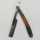 Antique 1910s Straight Razor Hibbard Spencer Bartlett Cowboy Figural Celluloid
