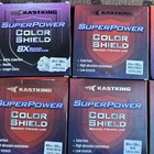 Kast King Braided Fishing Line Lot  7  150 Yds 300 Yds 500 Yds Super Power Color