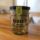 Odie s Wood Butter In A 9 Ounce Glass Jar For Finishing Top Coats And Protection